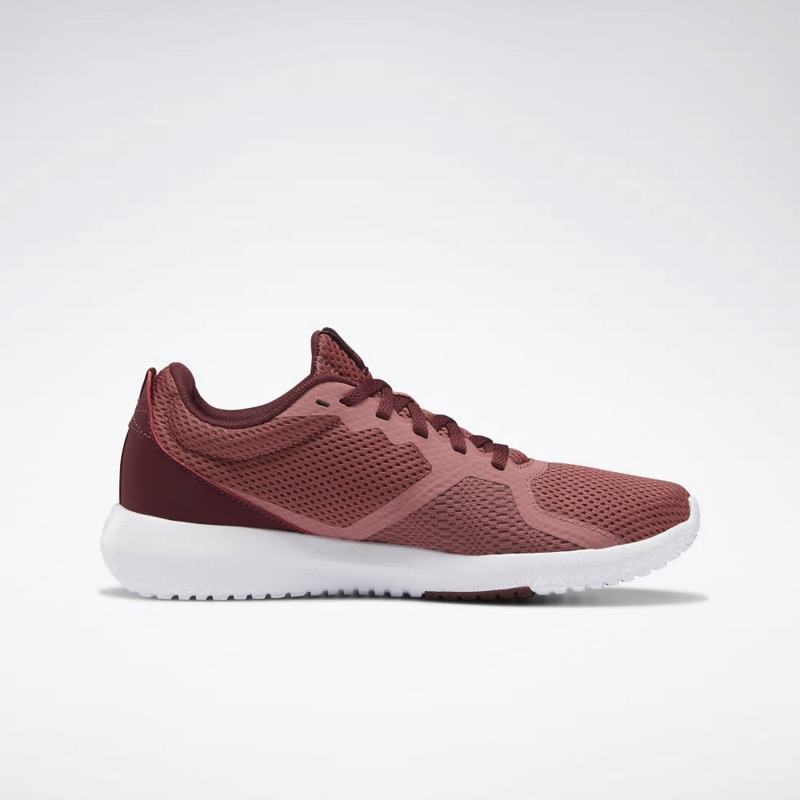 Adidasi Training Reebok Flexagon Force Dama Roz/Visinii/Albi Romania PD9579NE